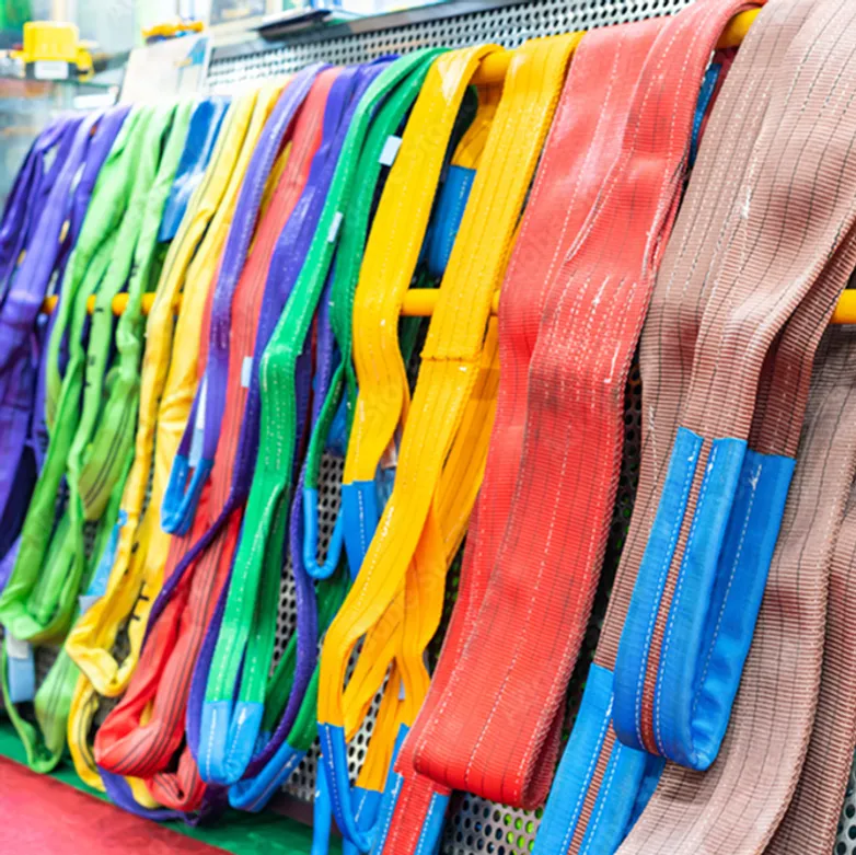 Flat webbing slings