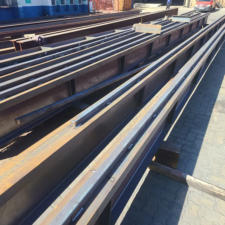 Gantry cranes and steel structures